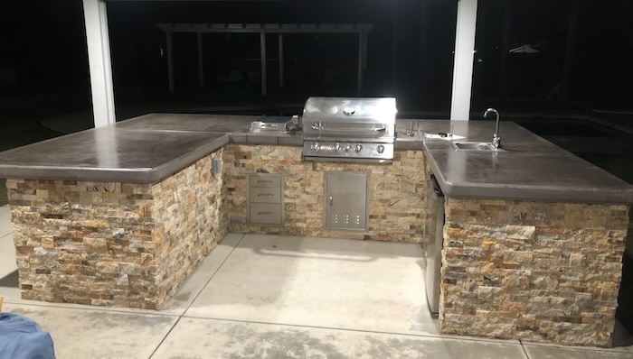 Outdoor kitchen